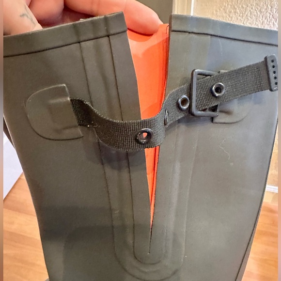 Jileon Extra Wide Calf Rain-boots, size 10 - Picture 5 of 6